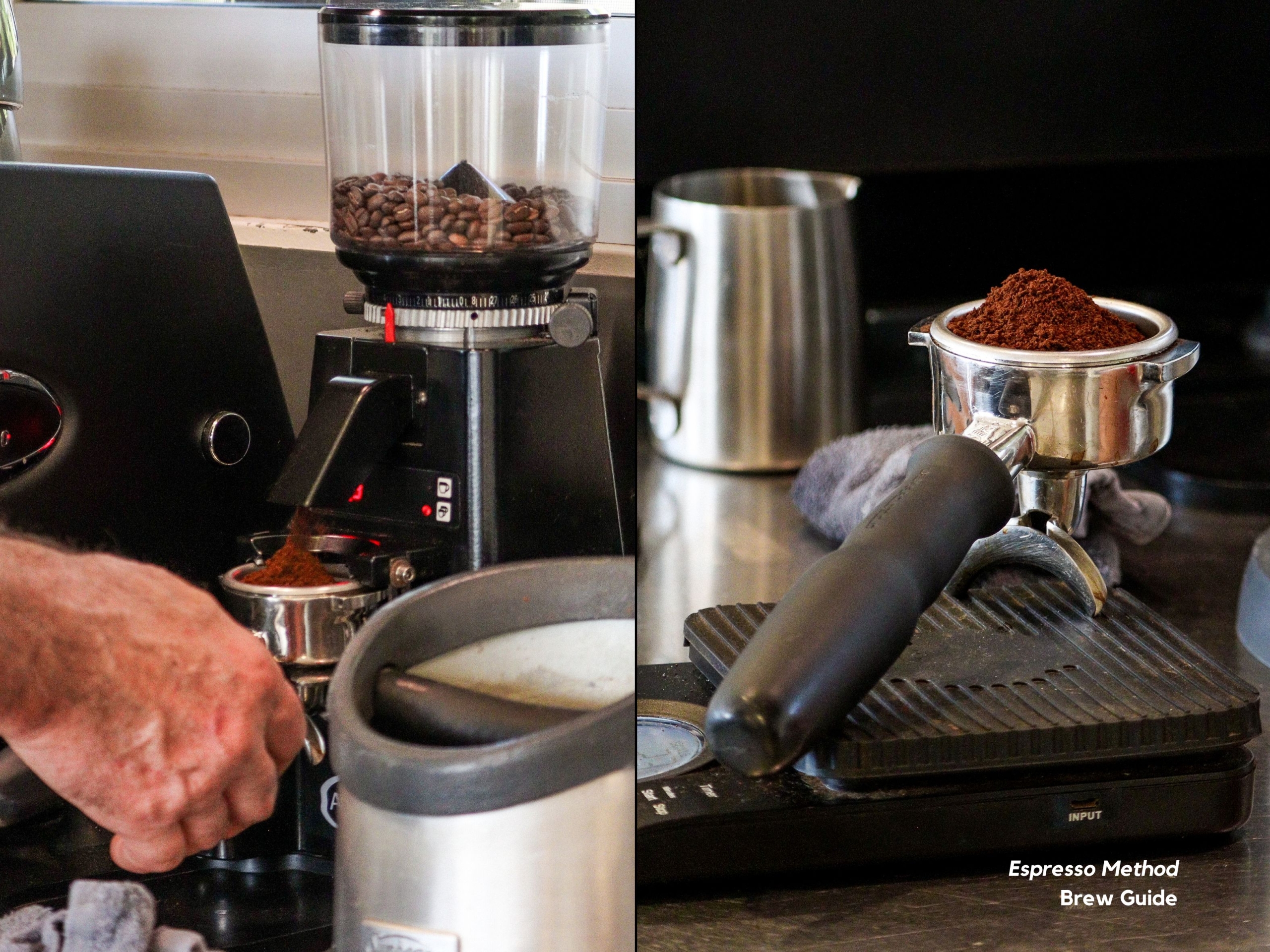 Grinding Coffee Beans