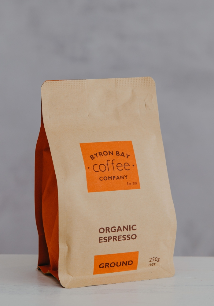 250g Organic espresso mycotoxin free coffee