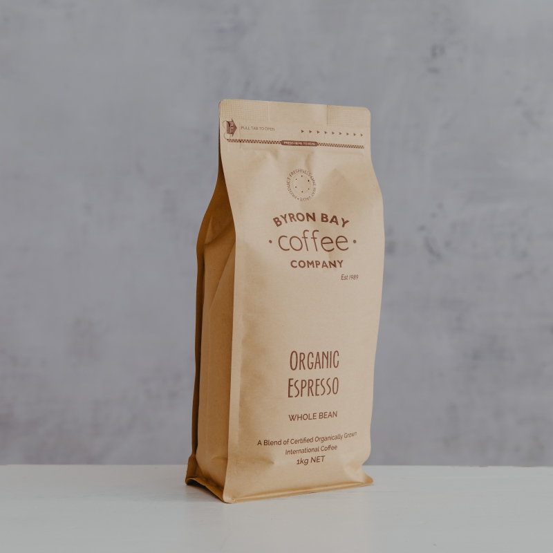 Organic Espresso MYCOTOXIN FREE Byron Bay Coffee Company