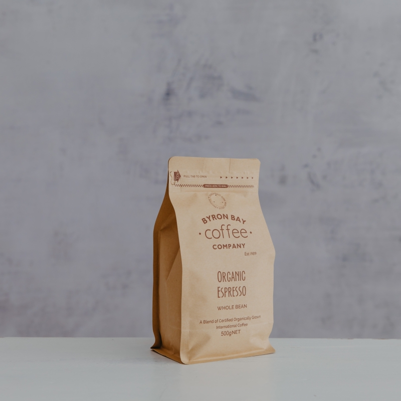 Organic Espresso MYCOTOXIN FREE Byron Bay Coffee Company