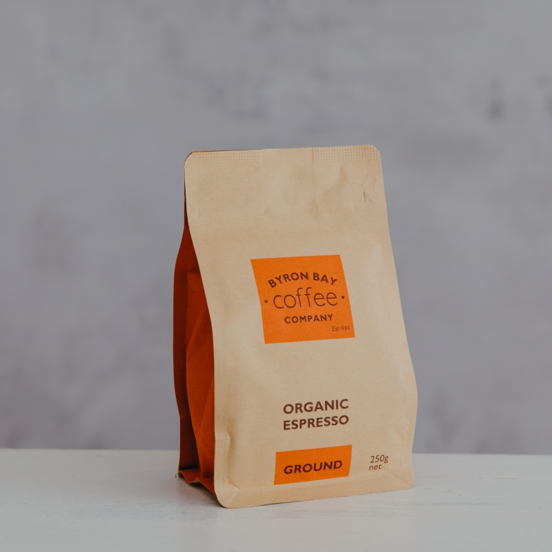 Organic Espresso MYCOTOXIN FREE Byron Bay Coffee Company