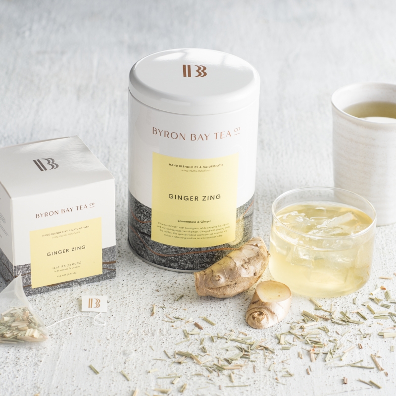 Byron Bay Tea Company Ginger Zing Byron Bay Coffee Company