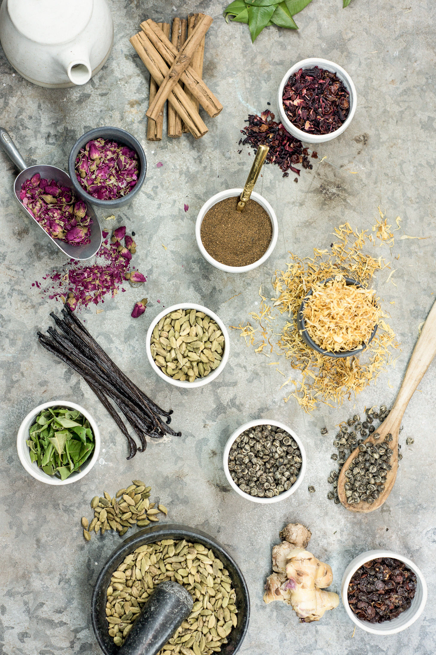 Byron Bay Tea Company Tea Ingredients