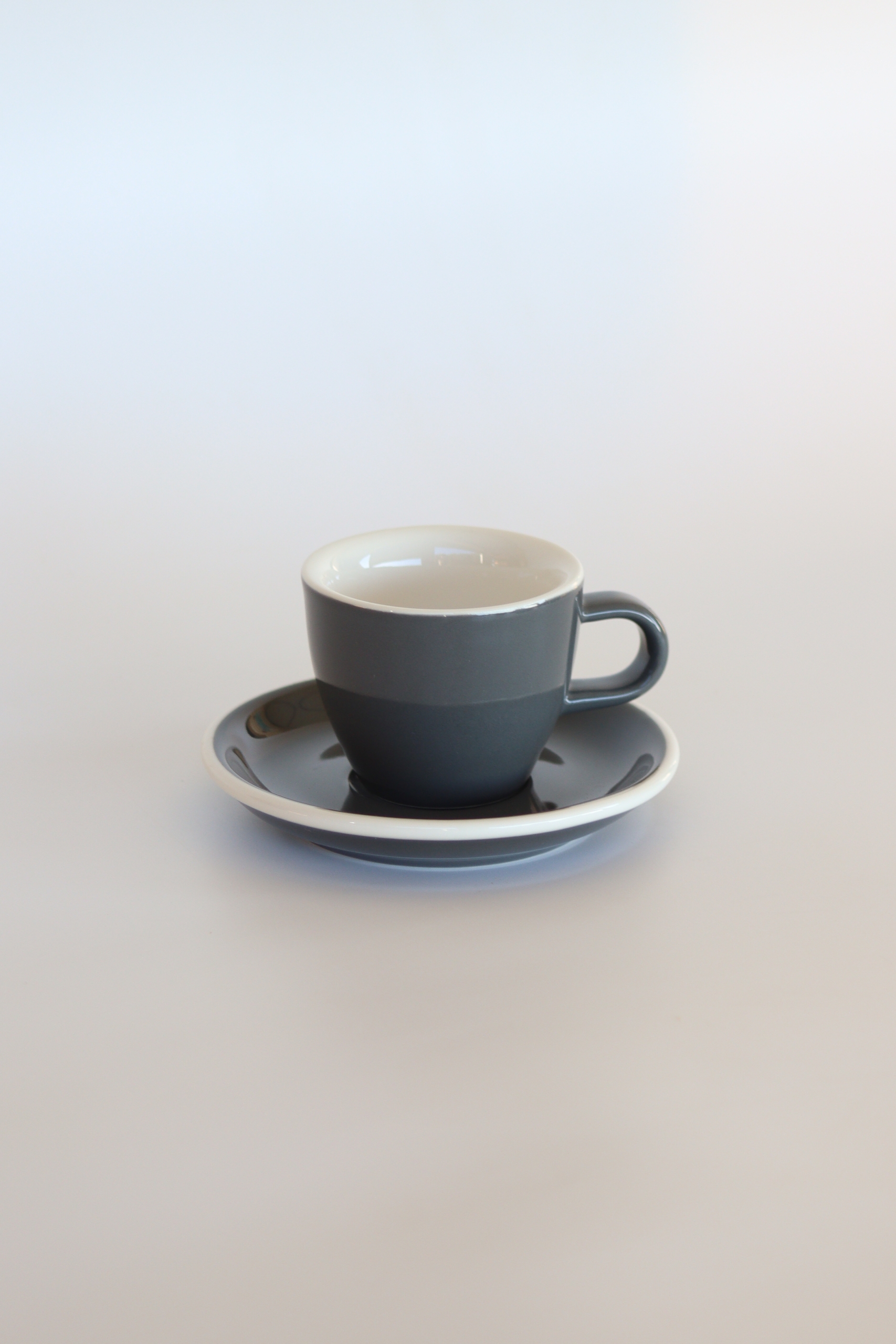 Acme Small Espresso Cup On Small Saucer