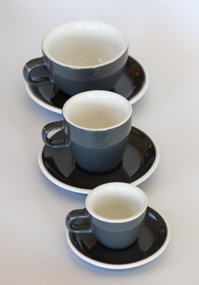 Acme Coffee Cups On Saucers