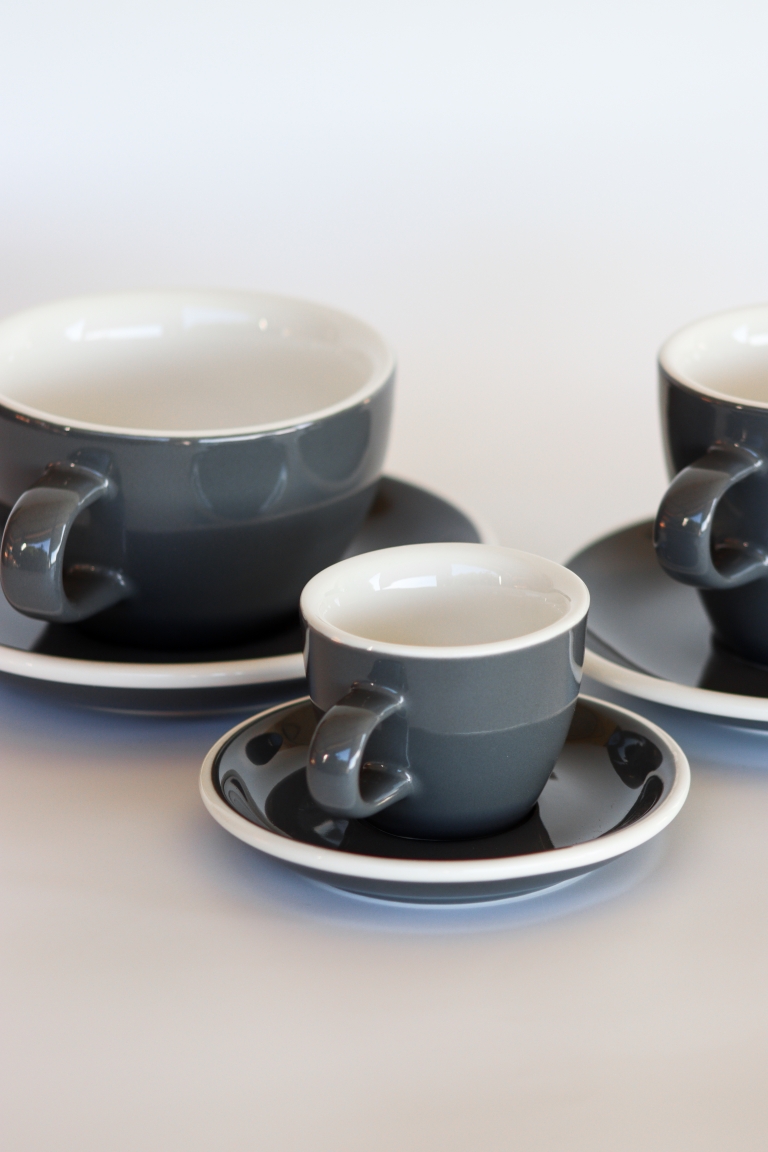 Acme Coffee Cups In Grey