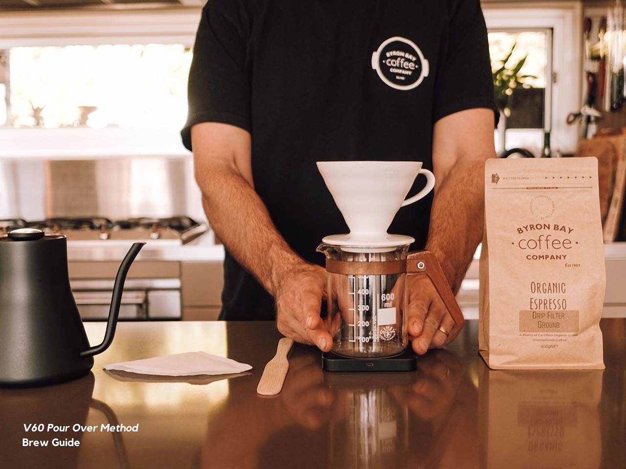 V60 Pour Over Brewing Method