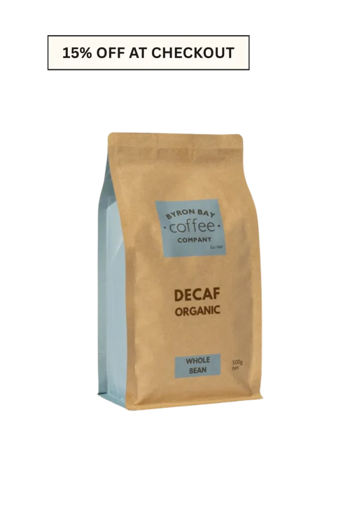 Bag of Organic & Mycotoxin Free Decaf Coffee
